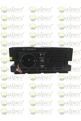 Alpex 2000 Watt 24 Volt Tam Sinüs Inverter