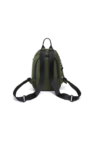 Smart Bags Parlak Kumaş Küçük Boy Askılı Kadın Sırt Çantası 3247 Yeşil