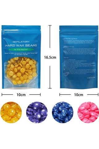 Dolıty 50g Tüy Dökücü Sert Balmumu Fasulye Pelet Ağda Gül