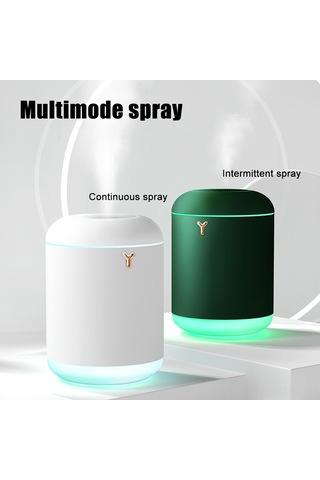 Reedark Ev Usb Nemlendirici Yeşil 1000ml: Renkli Işık, Hava Temizleme, Usb Ve Batarya İle Evde Nem Yüksek