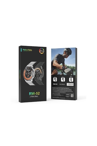 Haino Teko RW-52 3 Kordonlu Akıllı Saat (İthalatçı Garantili)