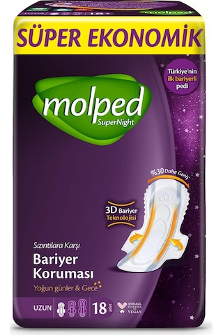 Molped Bariyer Koruması Gece Uzun 18'li Molped Bariyer Koruması Gece Uzun 18'li