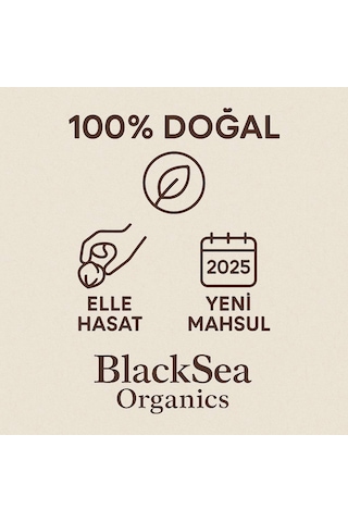 Blacksea Organics 2025 Yeni Mahsul Kabuklu Fındık 1 KG
