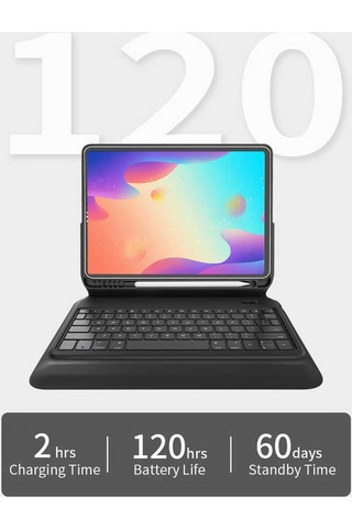 Wiwu Keyboard Folio Kablosuz Klavyeli Kılıf - ZORE-218631