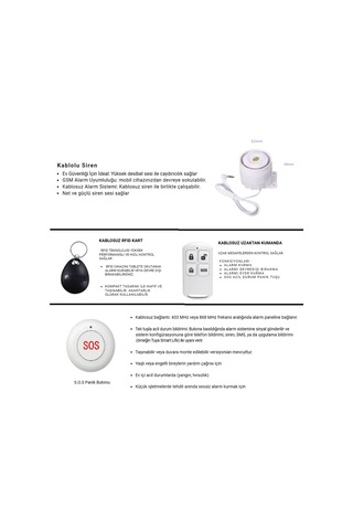 Pgst Obiem Akıllı Ev Güvenlik Alarm Sistemleri Kolay Kurulum