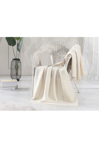 Dolce Bonita Home Yün Tv Battaniye 130x170 Nude