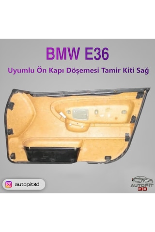 Bmw E36 Uyumlu Ön Kapı Döşemesi Tamir Kiti Sağ Taraf Kapı Döşemesi Tamir Kiti