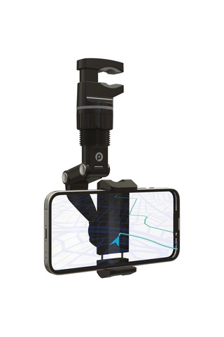 Polosmart PSM80 Mandallı Dikiz Aynası Araç Telefon Tutacağı Siyah