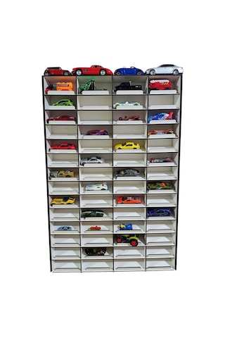 Ahşap Araba Rafı (56 Araçlık)