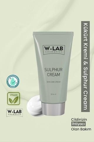 W-Lab Cosmetics Kükürt Kremi  50 ML