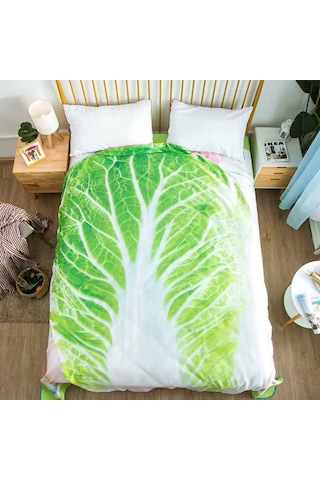 Reedark Yeşil 150x150cm Ofis Yataklama Battaniyesi, Klima Kullanıma Uygun, 520gr Nilon Materyal, Tek Kişilik Örtü Yeşil