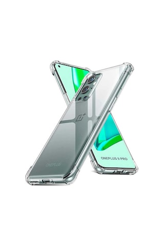 Ardemix One Plus 9 Pro Kılıf Nitro Anti Shock Silikon - Renksiz Renksiz