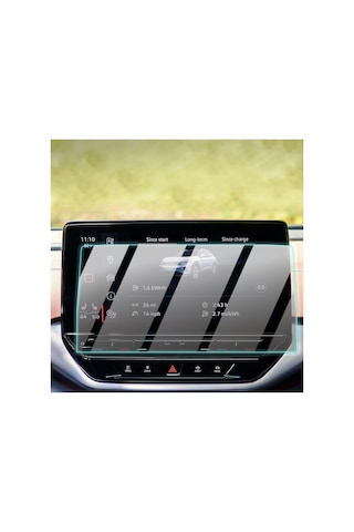 Volkswagen 2023 Id.4 10 Inch Navigasyon Ekranı Uyumlu 9h Nano Ipg Proactive Ekran Koruyucu
