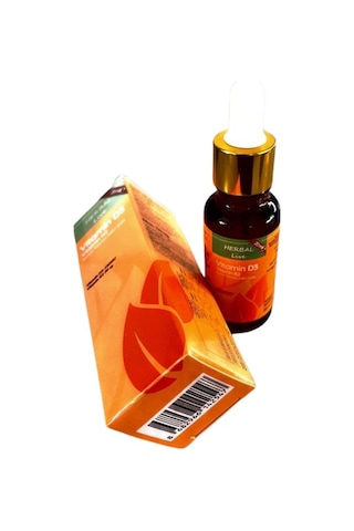 Herballive D3 K2 Içeren Takviye Edici Vitamin 20 Ml