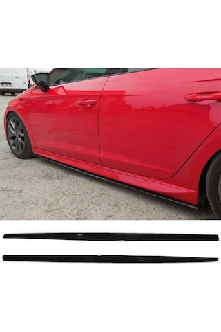 Seat Leon Mk3 Yan Marşpiyel Altı Lip Çıta Bıçak Tam Uyumlu Parlak Siyah
