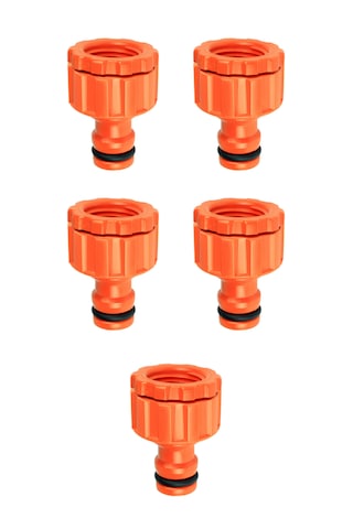 Musluk Ucu Hortum Bağlantısı Jak Rekoru 3/4" - 1/2" - 5 Adet