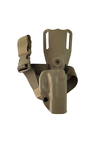 Glock 19 Kydex İçi Kadifeli Kum Alçak Platform Taşıma Kılıfı Ayarlı Kum