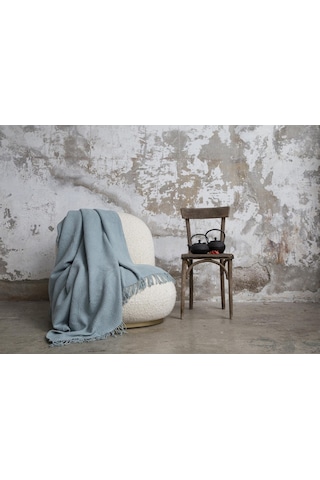 Aksu Brighton Collection Waffle Battaniye Mint