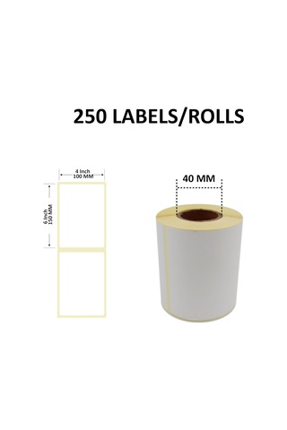 Kargo Etiketi Eko Termal Rulo Etiket 100mm X 150mm 350 Adet Direk Termal Transfer Etiketi Diğer