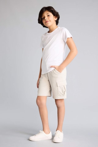 Defacto Regular Fıt Sweatshirt Kumaşı Şort Erkek Çocuk B5868a826smgr296 Gri-gr296