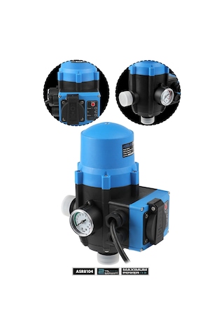 Assur 220v Skd-6e 1.1kw 10 Bar Su Pompası Otomatik Basınç Kontrol Cihazı-3151