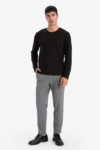 Defacto Slim Fit Dar Kesim Bisiklet Yaka Sweatshirt G2605ax25aubk81 Siyah-bk81