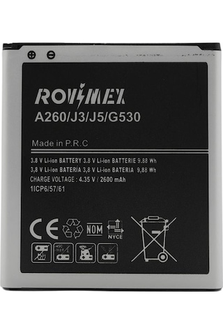Samsung Galaxy Uyumlu J5 (SM-J500F) Batarya Pil EB-BG530BBE