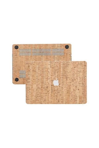 McStorey Apple Uyumlu MacBook Air ile Kılıf M1 HardCase A1932 A2179 A2337 Wood02