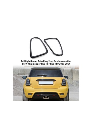 Kuyruk Işık Lambası Trim Halkası 2 Adet Bmw Mini Cooper K21444b