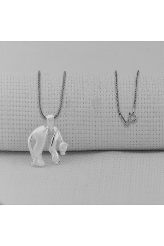 Takıhan Panter 925 Ayar Gümüş Kolye