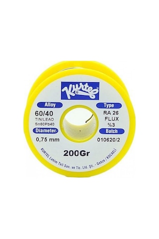Kurtel Lehim Teli 0,75mm 200gr Kurtel Lehim Teli 0,75mm 200gr