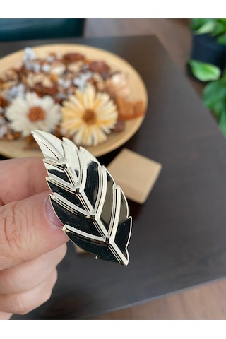Gül, Lotus, Lale, Çiçek Broşları 2 Renkli