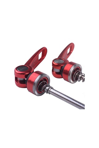 Lemestar Alüminyum Hızlı Çıkartma Çubuğu, Dağ Ve Yol Bisikletleri İçin Ön-arka Tekerlek Aksı, Hafif Ve Dayanıklı, Altın Rengi Çok Renkli