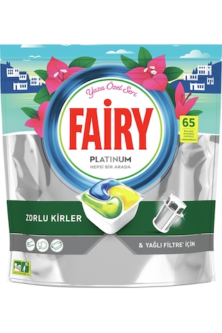 Fairy Platinum Özel Seri Bulaşık Makinesi Kapsülü 65 Tablet