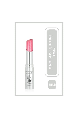Mood Sparkle Işıltılı Ruj No:153 Pink Glitz Pembe