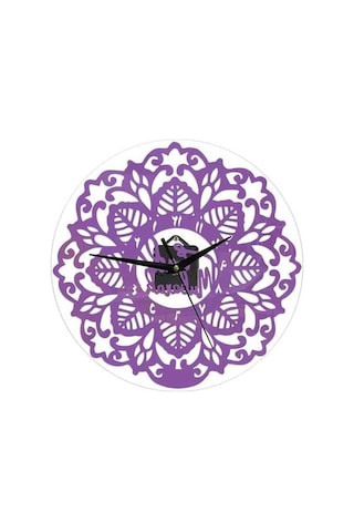 Pazly Suntek Saatler Saati Mor1-300x300x4mm Mor1 Livingroom Kuvars İslami Duvar Gg Çok Renkli