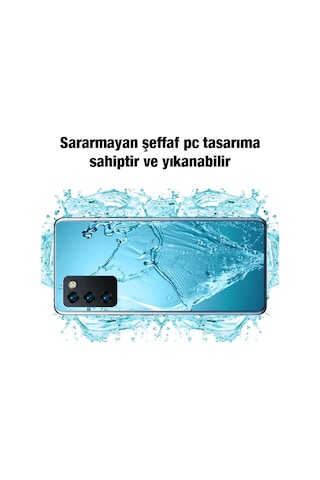 Hepsi Ally Sm Galaxy Uyumlu A03s Kılıf Kamera Korumalı Ultra İnce Şeffaf Silikon Kılıf- 5775 Najmaddin