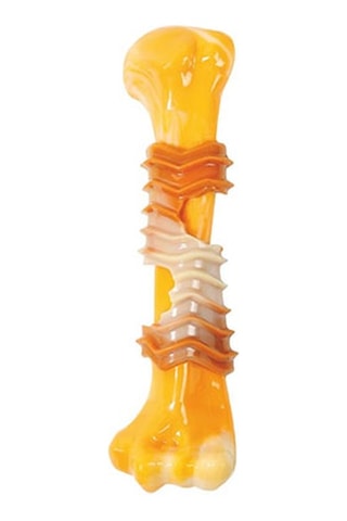 M-pets Carnivore Ring Bone Pastırma Aromalı Kemik Köpek Oyuncağı Sarı Small 17,8x4,9x4 Cm 244-50122.01