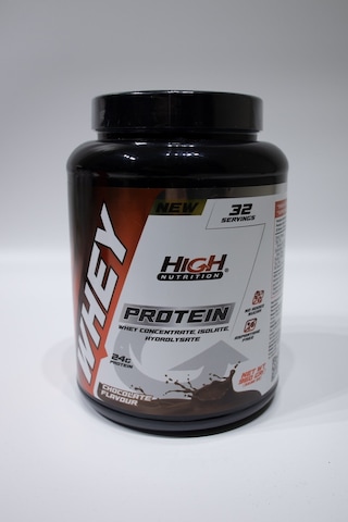 High Nutrition Whey Protein 960 Gr Çikolata Aromalı Protein Tozu 24 Gram Protein 32 Servis