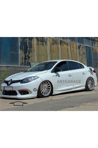Renault Fluence 2013-2016 Ön Tampon Eki-fiberglass-boyasız