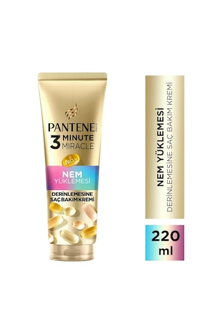 Pantene Nem Yüklemesi Derinlemesine Saç Bakım Kremi 220 Ml