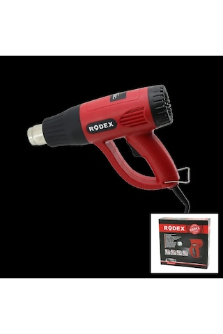 Jenerik 2000w Sıcak Hava Tabancası 300-600 C 4 Başlık