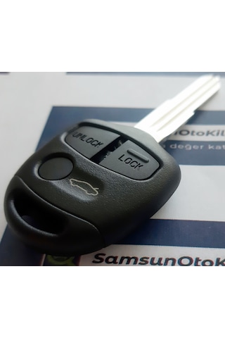 Mitsubishi Lancer Kumanda Kabı Anahtar Kabı 3 Buton Mıt1 1r Uçlu