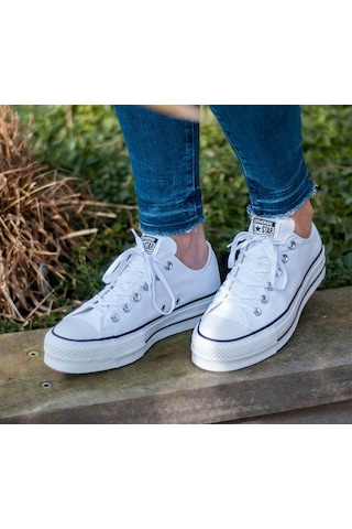 Converse Chuck Taylor All Star Platform Kadın Ayakkabı Beyaz