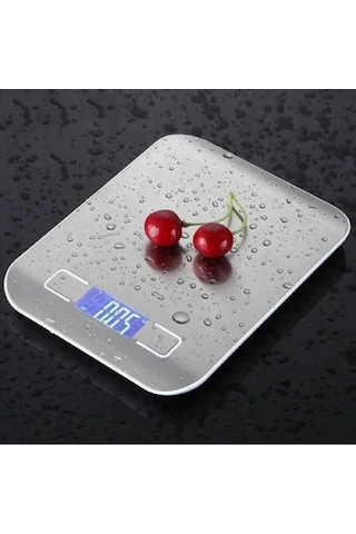 Platin Mutfak Terazisi Dijital Tartı Hassas Lcd Ekranlı 5 Kg Diğer
