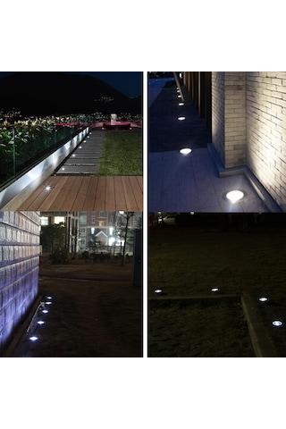 Tomshine 7w Ac / Dc 12v Yeraltı Led Işık Lamba 700lm Beyaz