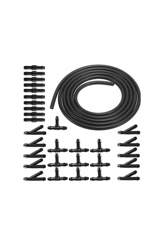 3m Sıvı Hortumu Ve Nozul Seti İle Silecek Sıvısı Tahliye Kiti B Diğer