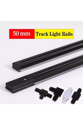 Beyaz Canmeıjıa Alüminyum Led Parça Işık Mağaza Ev Parça Aydınlatma İçin Lamba Rayları 4pcs 0.5m Track Rail