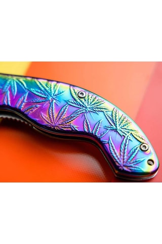 Böker Magnum Colorado Rainbow Kamp Çakı Çok Renkli