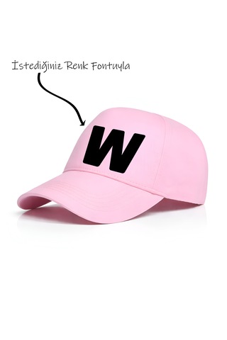 Ogc W Harfi Unisex Şapka Pembe